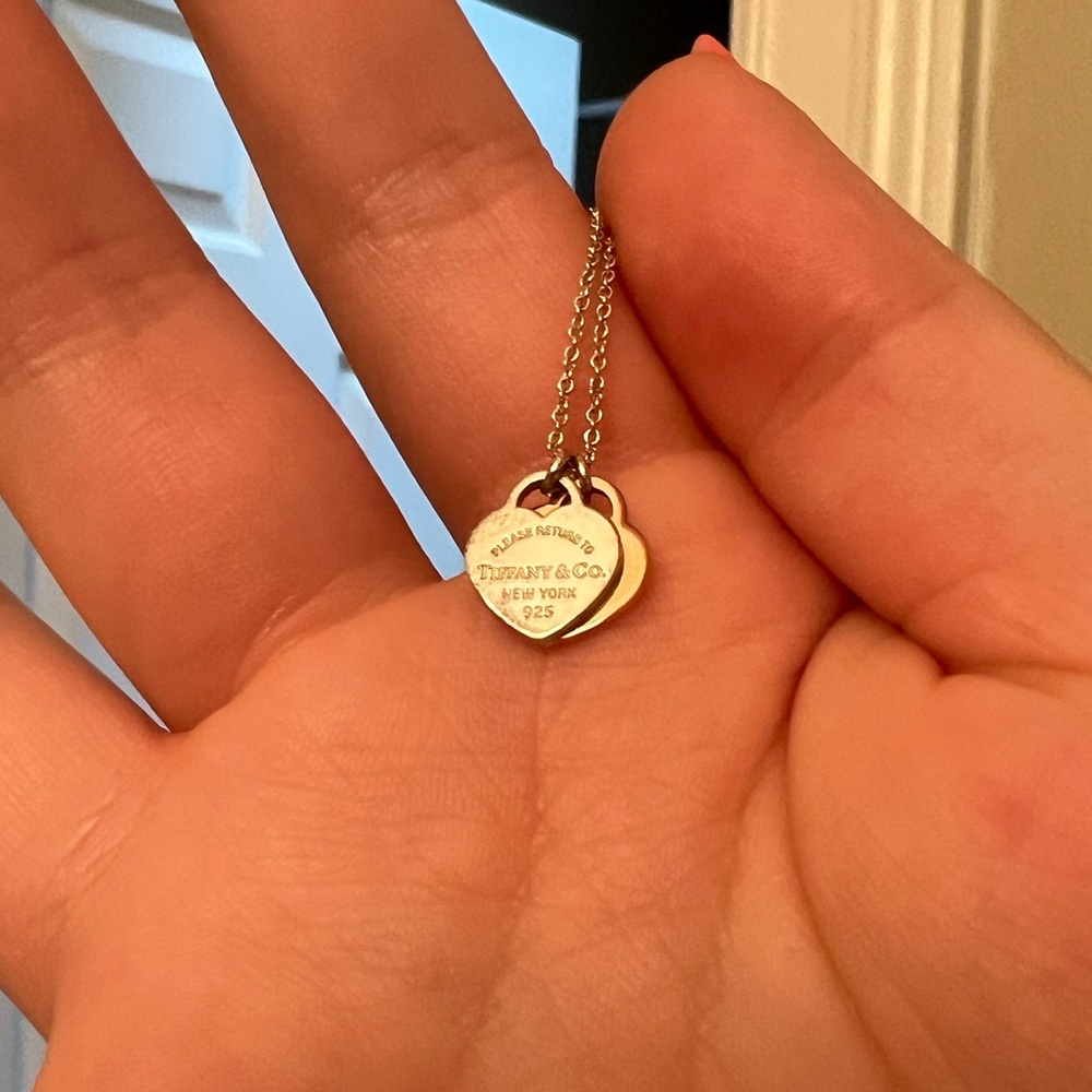 Tiffany & Co 14 Inch Return to Tiffany Necklace Ag 925